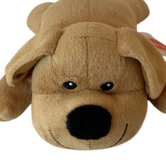 MELISSA & DOUG Plush Smiling Puppy Dog 10" Carmel Brown Soft Stuffed Animal - Picture 2 of 10